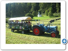 Ausflug mit unserem Planwagen