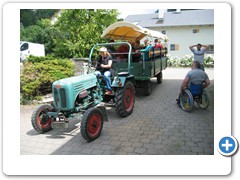 Ausflug mit unserem Planwagen